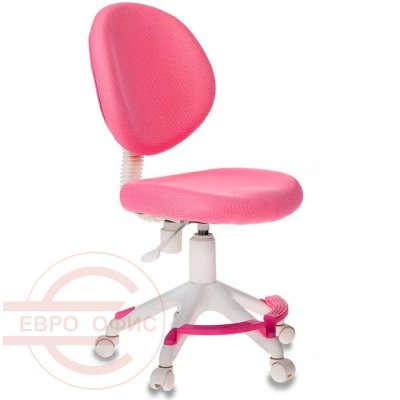 KD-W6-F Кресло детское  Бюрократ, обивка ткань (Розовый (TW-13A))