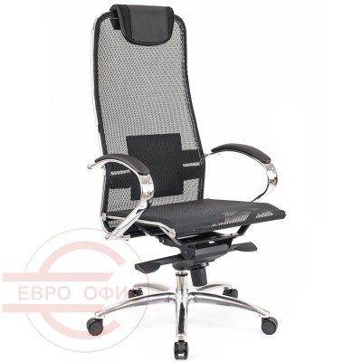 DECO Кресло для руководителя  EVERPROF, обивка сетка (Чёрный)