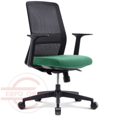 CHN6200CZ Кресло для персонала AROUND Fursys, обивка сетка / ткань (Зелёный (2H7LB))