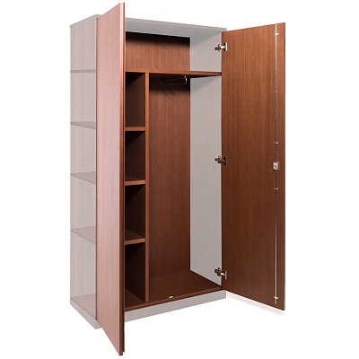 105 610 Модуль гардероб широкий Profoffice LAMARI (Итальянский орех)