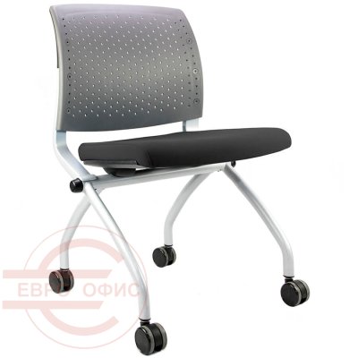 CH0015Z Кресло для посетителя VIM Fursys, обивка ткань (Красное (D643))