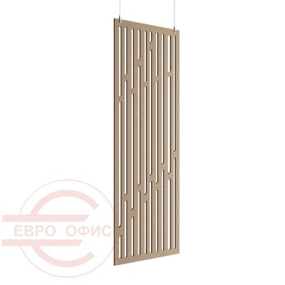 ACO-C-12 Акустическая перегородка 800*2400 Евро Офис (Бежевый (AC-02))