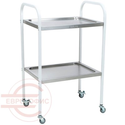 МД SP 2N Стол процедурный ПРОМЕТ (Белый металл)