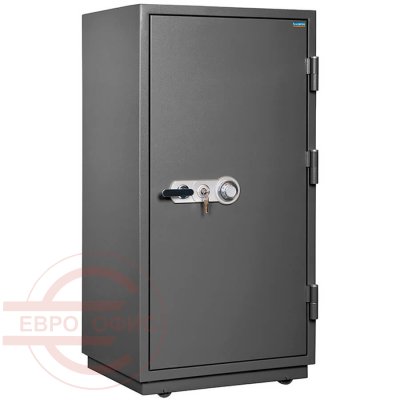 FRS-140.T-CL Огнестойкий сейф VALBERG, механический кодовый + ключевой (Молотковая эмаль - коричневая)