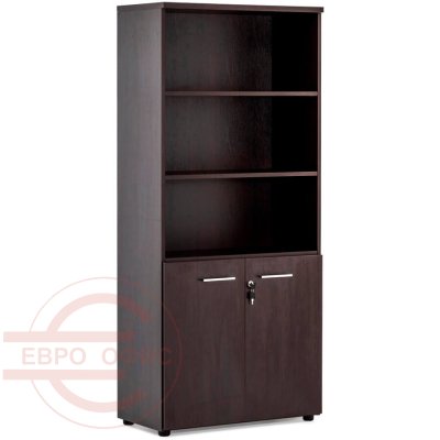 72H003 Шкаф открытый Profoffice Fermo Wood (Венге)