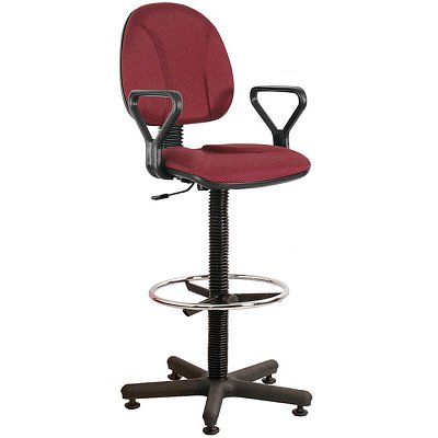 Regal Ring Base P SP Ergo Кресло для персонала  Евро Офис, обивка ткань (Бордовый)