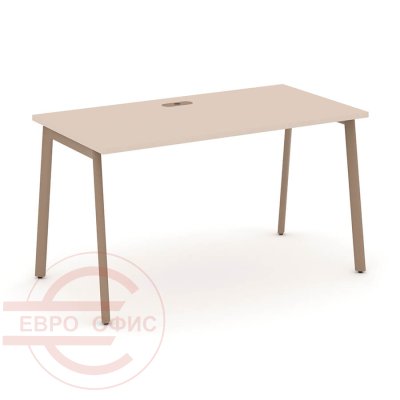 ES.SP-3-LP Стол рабочий RIVA Estetica (Капучино/Металл Латте)