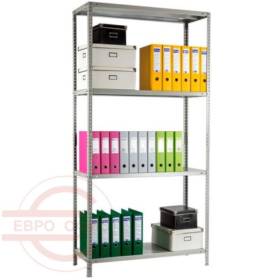 СТМ MS 200KD/100Х50/4 Медицинский стеллаж ПРОМЕТ (Cерый полуматовый (RAL 7038))