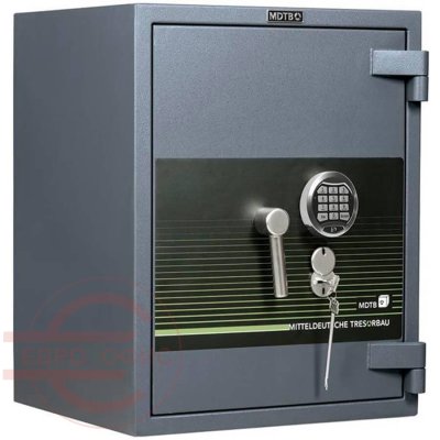 FORT-M 67 EK Взломостойкий сейф MDTB, электронный кодовый + ключевой (Графит структурированный (RAL 7024))