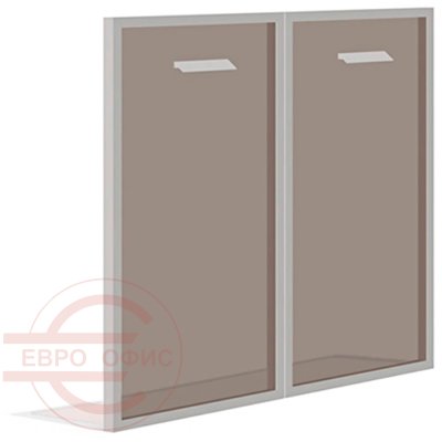 БНД-01.2 Комплект стеклянных дверей Мебель Стиль Бонд (Стекло тонированное бронза)