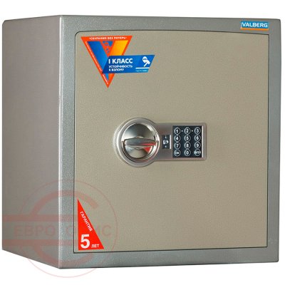 КАРАТ 46 EL Взломостойкий сейф VALBERG, электронный кодовый (Оттенок коричневого с эффектом молотковой эмали)