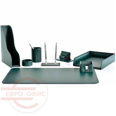 №16 Настольный набор Buvardo (Кожа зеленая) №16 Настольный набор Buvardo (Кожа зеленая)