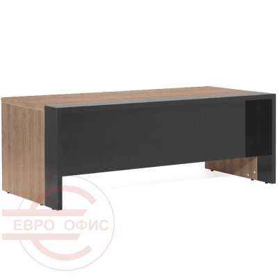 123 Стол письменный 180 Profoffice Lava (Гавана, серый глянец)