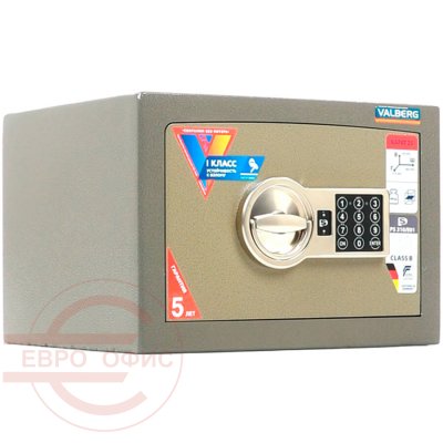 КАРАТ-25 EL Взломостойкий сейф VALBERG, электронный кодовый (Оттенок коричневого с эффектом молотковой эмали)