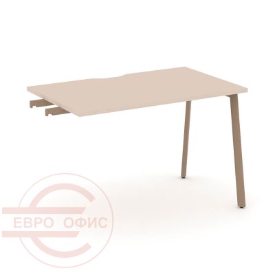 ES.SPR-2-VP Стол приставка к опорным тумбам RIVA Estetica (Капучино/Металл Латте)