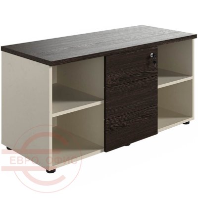 R-34 Греденция Мебель Стиль Rio (Венге MS, бежевый MS)