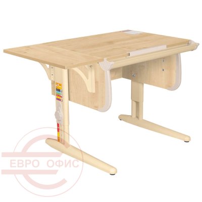 Parta 1/75 + Polka_b 1/550-1 Парта с полкой ДЭМИ (Бежевый) Parta 1/75 + Polka_b 1/550-1 Парта с полкой ДЭМИ (Бежевый)