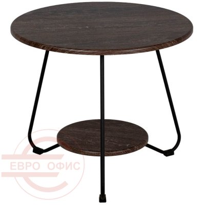 BeautyStyle 38 Журнальный стол Мебелик (Дуб шоле коричневый / Черный)