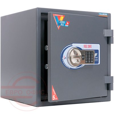 ГАРАНТ 46 EL Огневзломостойкий сейф VALBERG, электронный кодовый (Графит структурированный (RAL 7024))