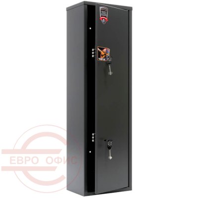 ЧИРОК 1020 Оружейный сейф AIKO, два ключевых (Графит структурированный)