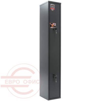 ЧИРОК 1325 Оружейный сейф AIKO, два ключевых (Графит структурированный)