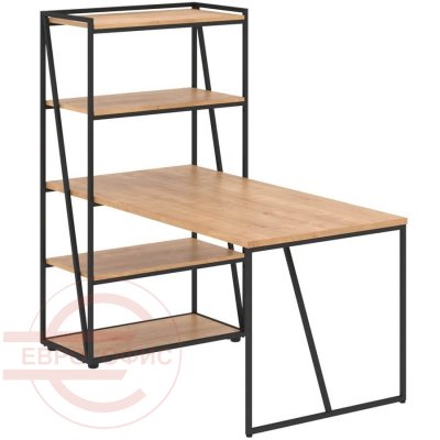 LMST 1515 Стол компьютерный SKYLAND LOFTIS (Дуб бофорд/черный)