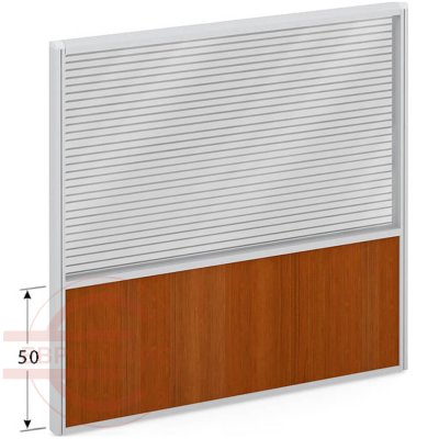 ПК-ЛГ-МДК138х140/50Ж/Д Модуль комбинированный ФЕЛИКС (Стекло+мил.орех св.)
