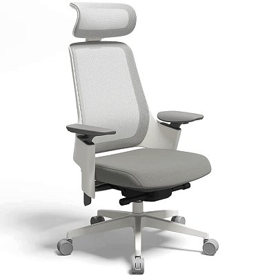 CHXX2410006 Кресло для руководителя GX Fursys, обивка сетка / ткань (Серый (4C1BWW))