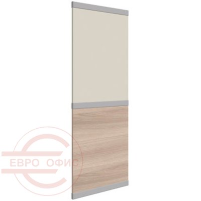 D-160-60.1 Наполнение высокой перегородки Мебель Стиль (Ясень Шимо / Беж)