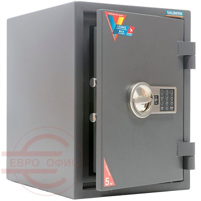 ГАРАНТ 49 EL Огневзломостойкий сейф VALBERG, электронный кодовый (Графит структурированный (RAL 7024))