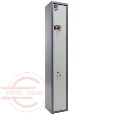 БЕРКУТ 3 Оружейный сейф AIKO, два ключевых (Графит структурированный (RAL 7024))