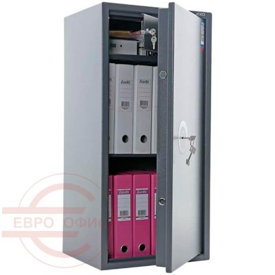 TSN 90T Мебельный сейф AIKO, ключевой (Графит структурированный (RAL 7024))