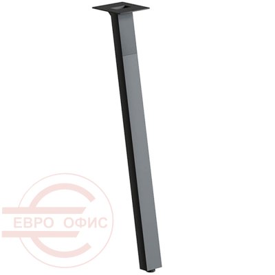 LF-710 Опора 160x60х725 мм. LINE (Черный / графит, 4680728578485)