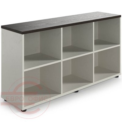 R-80 Объединяющий стеллаж Мебель Стиль Rio (Венге MS, бежевый MS)