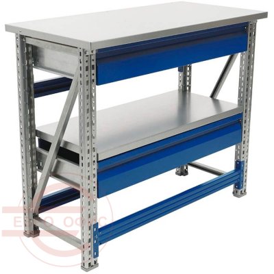 MASTER (№105) MT100.MF1/MF1.201 Верстак ПРОМЕТ (Металл)