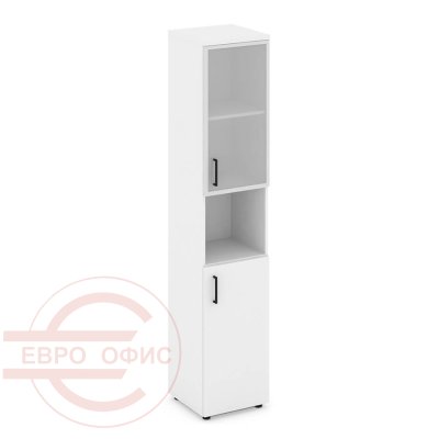 SN.STU-106(R) Шкаф высокий узкий правый RIVA Style Project (Белый)