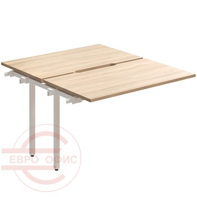 RM-4.2(x2)+F-60 Стол на металлокаркасе Мебель Стиль Rio Project (Швейцарский вяз MS)