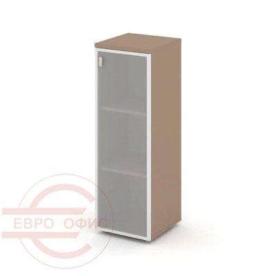 ES.SU-2.4R (R) Шкаф средний узкий правый RIVA Estetica (Латте/Сатин матовый)