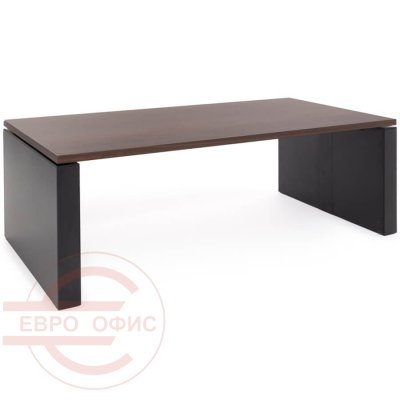 104 101 Стол письменный Profoffice RENZ (Эвкалипт / черный)