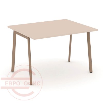 ES.PRG-1.2-P Стол переговорный RIVA Estetica (Капучино/Металл Латте)