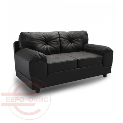 И-2 Диван двухместный Имола (Черный (Oregon 16))