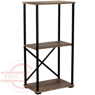BeautyStyle 2 Подставка - стеллаж (Дуб маррон / черный)