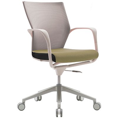 CHN4301WCZ Кресло для персонала TN50 Fursys, обивка сетка / ткань (Бежевое (452))