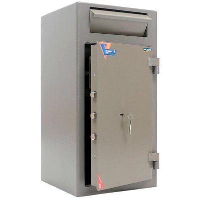 VALBERG ASD-32 Депозитный сейф VALBERG, ключевой (Коричневое с эффектом молотковой эмали)