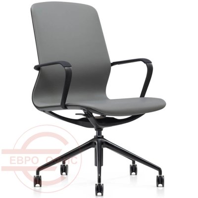 VERTU Кресло для персонала  Profoffice, обивка экокожа (Антрацит/Черный)
