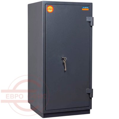 КВАРЦИТ 90T Взломостойкий сейф VALBERG, ключевой (Графит с эффектом молотковой эмали)