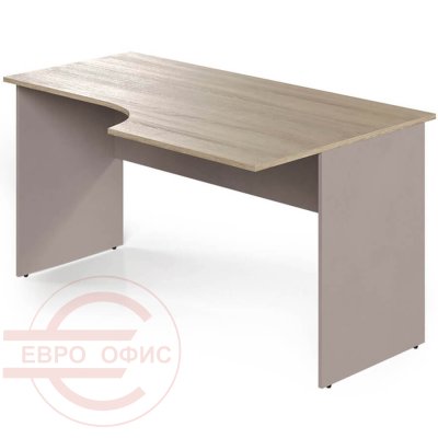 W-2.2N R Стол интегральный Мебель Стиль Work (Дуб сонома светлый / мокко)