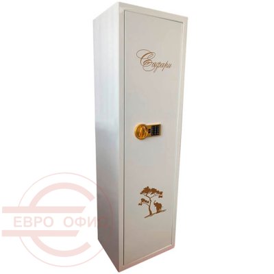 САФАРИ EL GOLD Эксклюзивный сейф VALBERG, электронный кодовый (Белый лакированный)