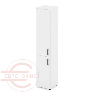 SN.STU.E-104(L) Шкаф высокий узкий левый RIVA Style Project (Белый)