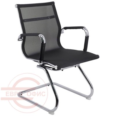 OPERA CF Кресло для посетителя  EVERPROF, обивка сетка (Черный)
